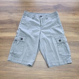 Mens Gray Urban Pipeline Cargo Shorts SIZE: 29 waist